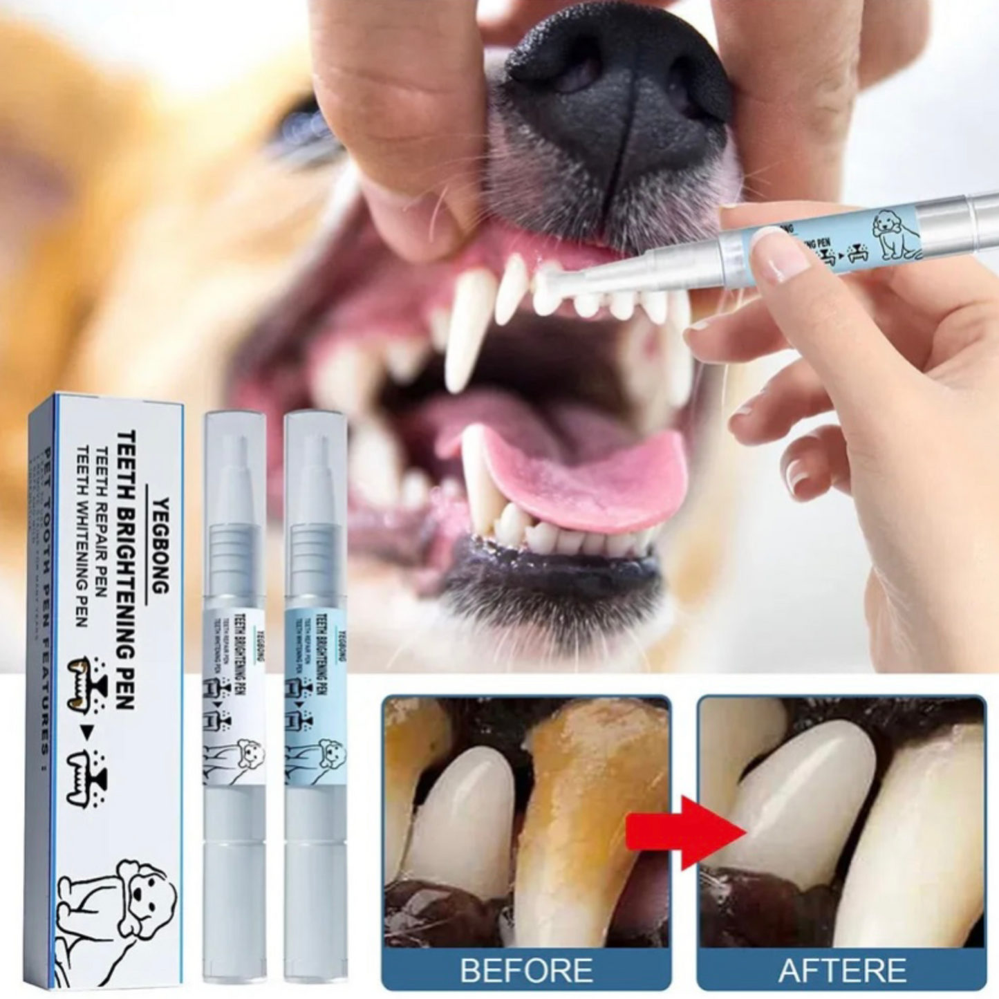 Pet Toothbrush Pen