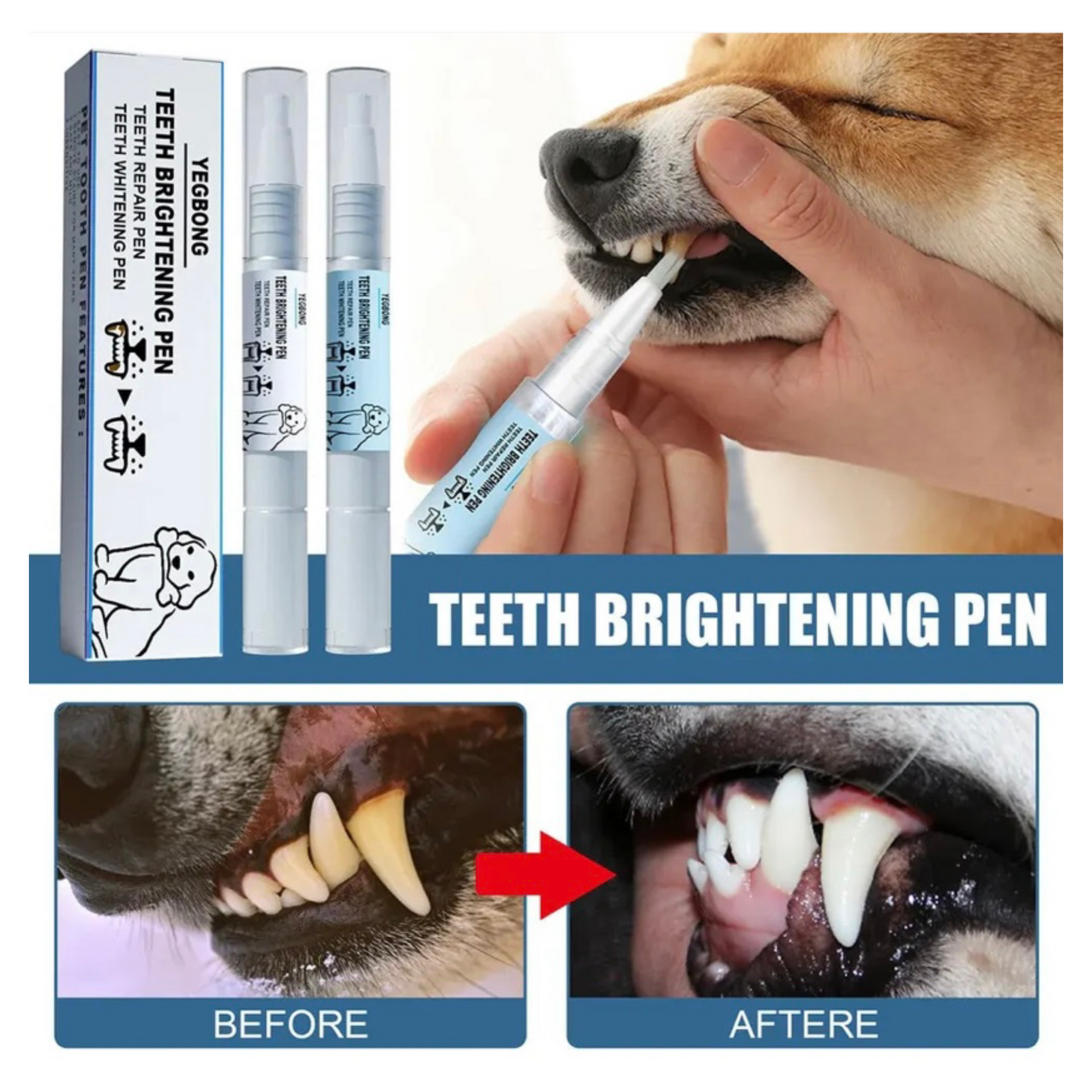 Pet Toothbrush Pen