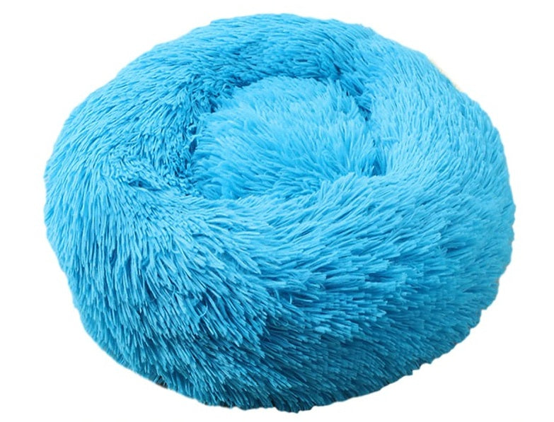 Calming Plush Dog Bed