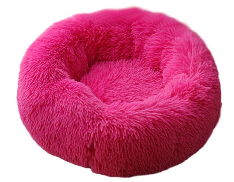 Calming Plush Dog Bed