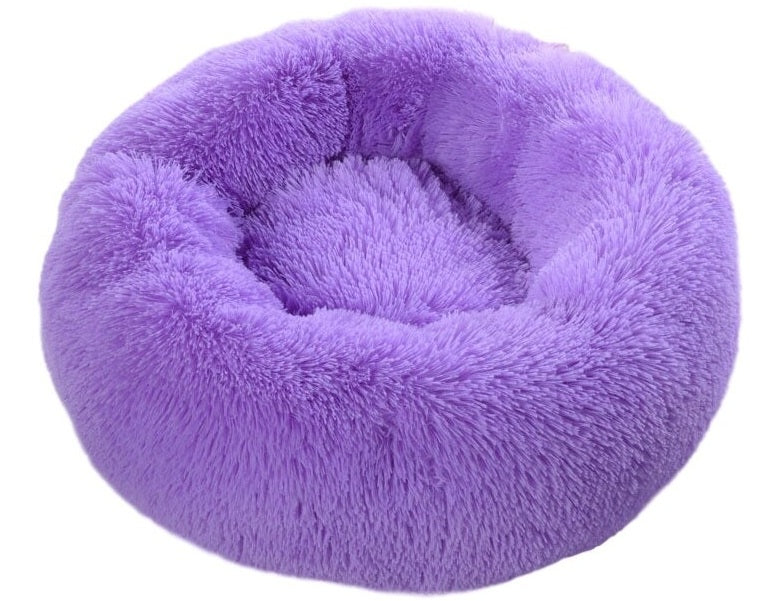 Calming Plush Dog Bed