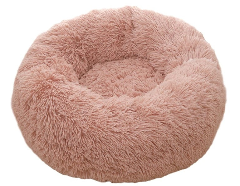 Calming Plush Dog Bed